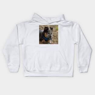 ali on guard duty Kids Hoodie